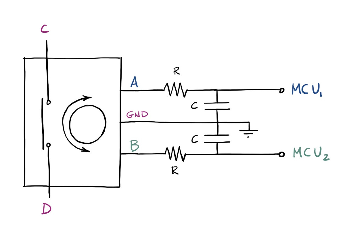 Rotary Encoder Schematic